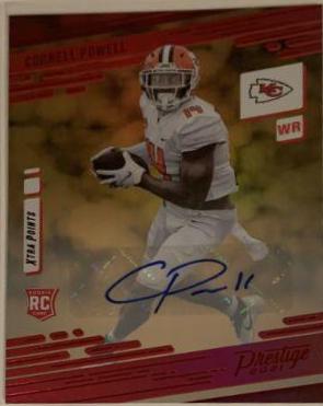 Cornell Powell [Xtra Points Red] #287