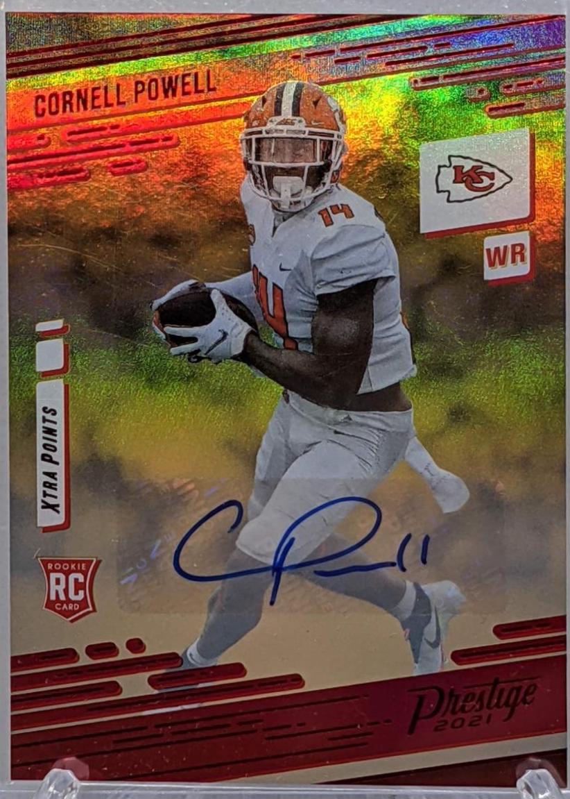Cornell Powell [Xtra Points Signature Premium Red] #287