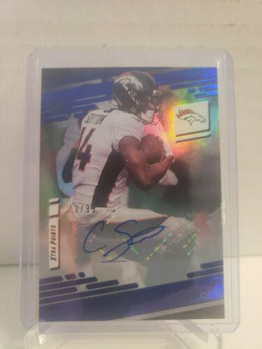 Courtland Sutton [Xtra Points Blue] #38