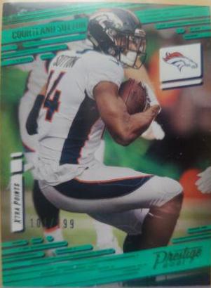 Courtland Sutton [Xtra Points Green] #38