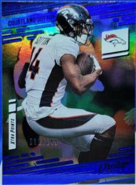 Courtland Sutton [Xtra Points Premium Blue] #38