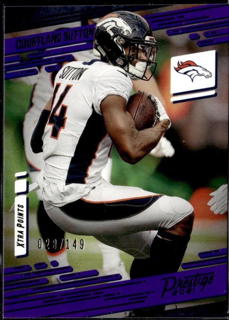 Courtland Sutton [Xtra Points Premium Purple] #38
