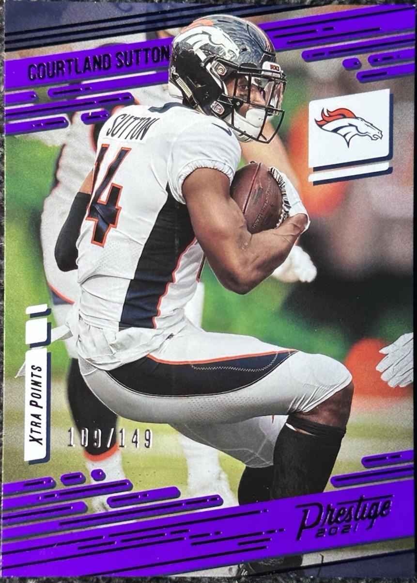 Courtland Sutton [Xtra Points Purple] #38