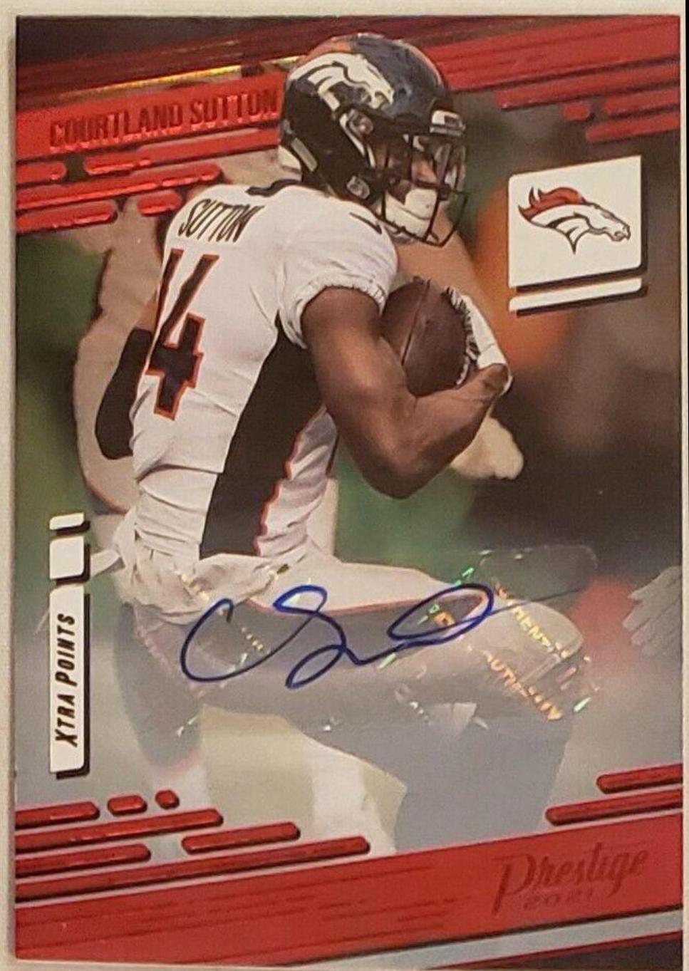 Courtland Sutton [Xtra Points Red] #38