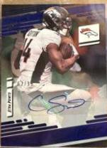 Courtland Sutton [Xtra Points Signature Premium Blue] #38