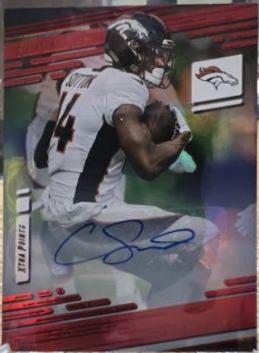 Courtland Sutton [Xtra Points Signature Premium Red] #38