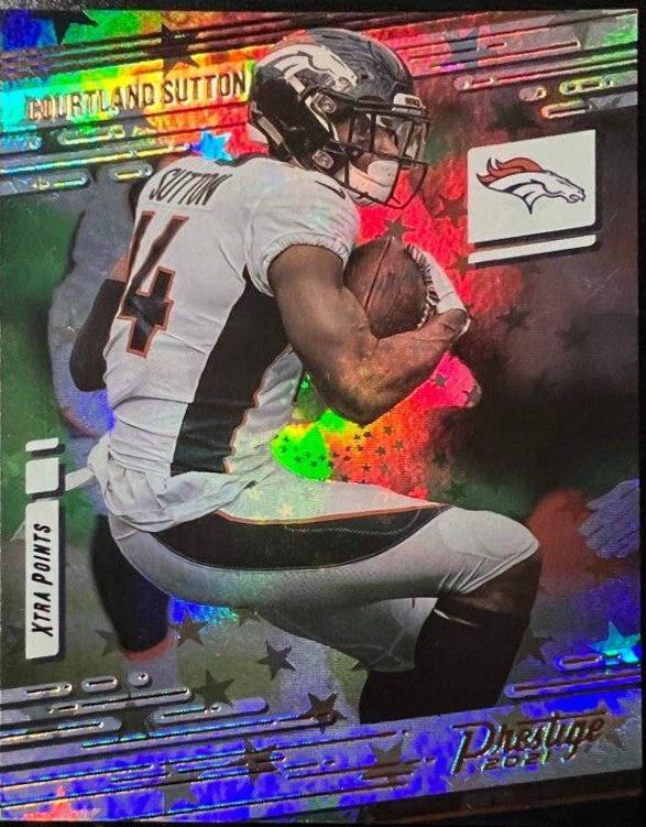 Courtland Sutton [Xtra Points Sunburst] #38