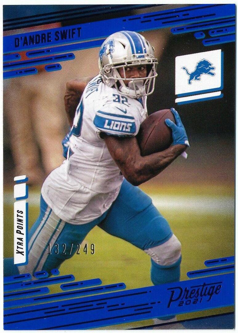 D'Andre Swift [Xtra Points Blue] #55