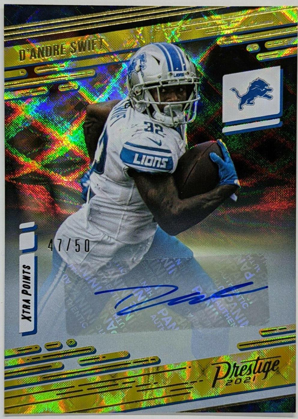 D'Andre Swift [Xtra Points Gold] #55