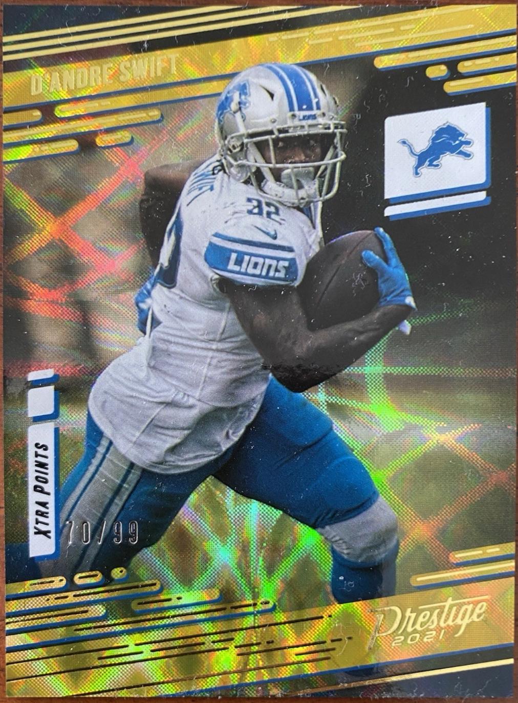 D'Andre Swift [Xtra Points Premium Gold] #55