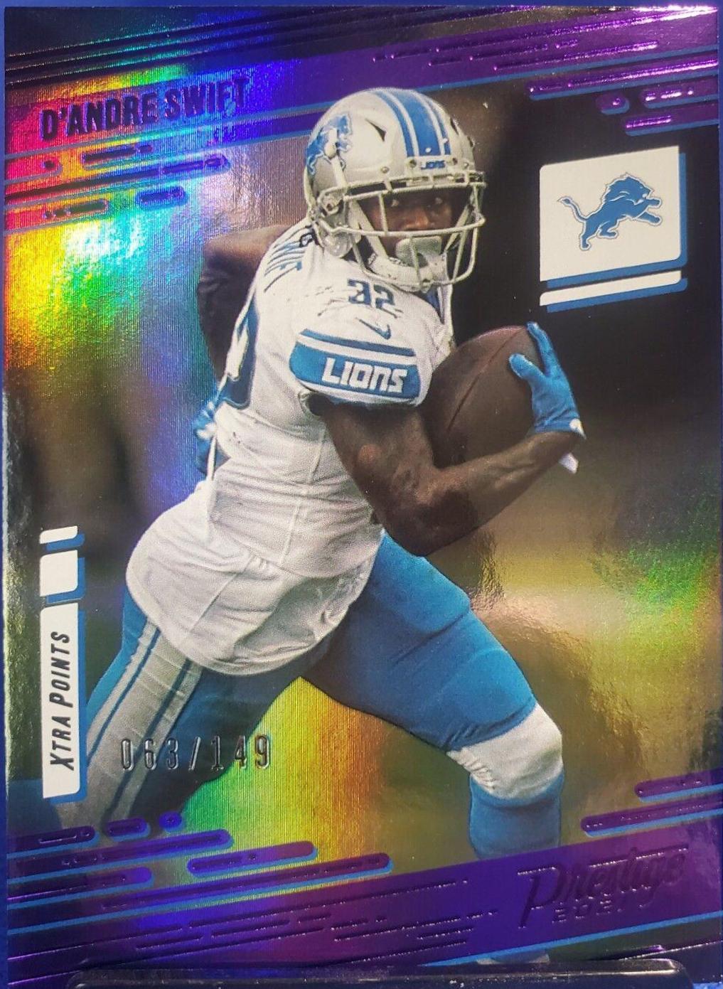 D'Andre Swift [Xtra Points Purple] #55