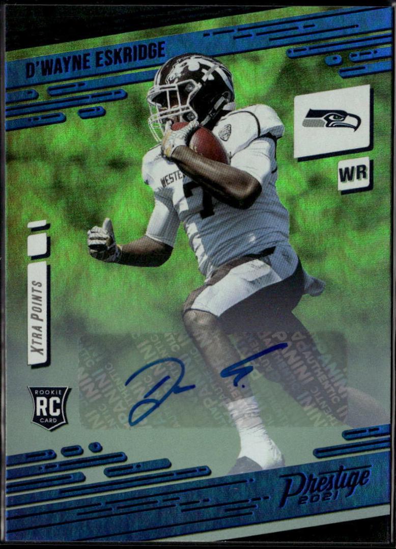 D'Wayne Eskridge [Xtra Points Signature Premium Blue] #233