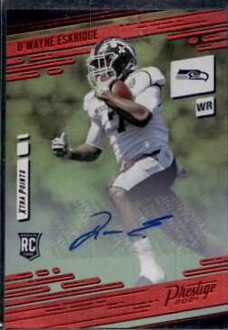 D'Wayne Eskridge [Xtra Points Signature Premium Red] #233