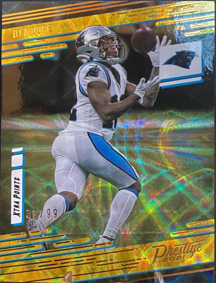DJ Moore [Xtra Points Premium Gold] #75