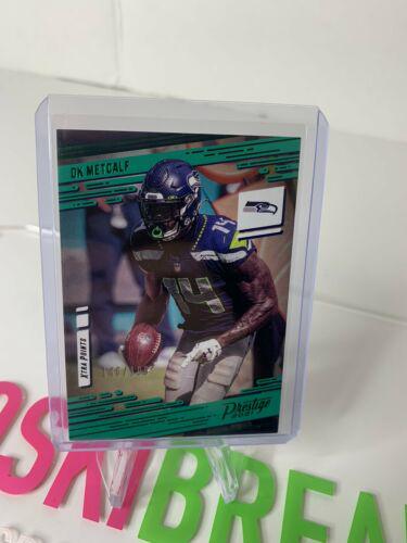DK Metcalf [Xtra Points Premium Green] #195