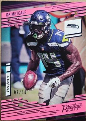 DK Metcalf [Xtra Points Premium Pink] #195