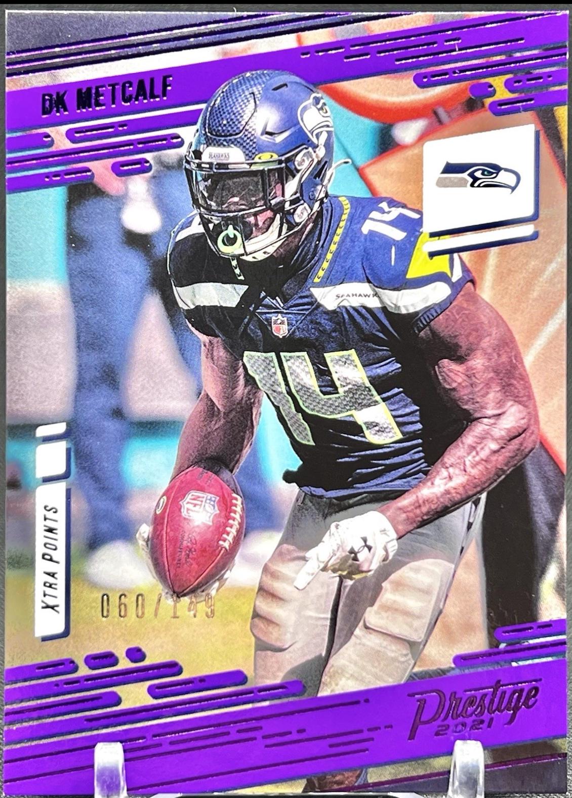DK Metcalf [Xtra Points Premium Purple] #195
