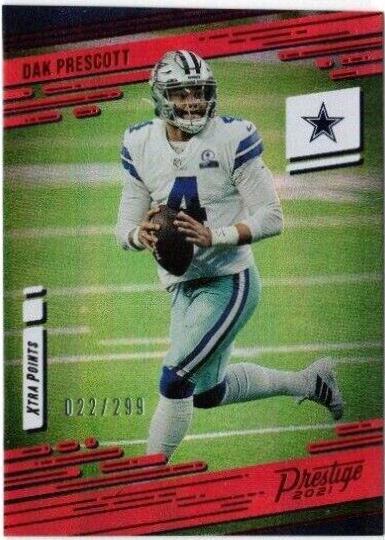 Dak Prescott [Xtra Points Premium Red] #9