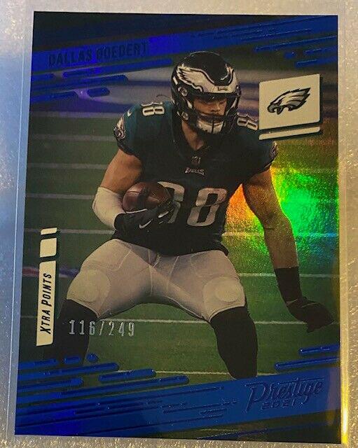 Dallas Goedert [Xtra Points Blue] #110
