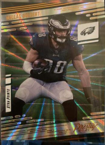 Dallas Goedert [Xtra Points Sunburst] #110