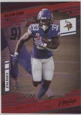 Dalvin Cook [Xtra Points Premium Red] #160