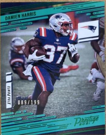 Damien Harris [Xtra Points Green] #116