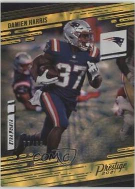 Damien Harris [Xtra Points Premium Gold] #116