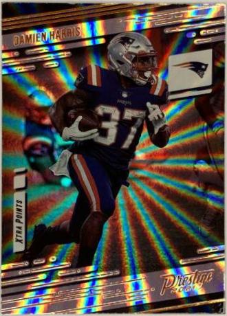 Damien Harris [Xtra Points Sunburst] #116