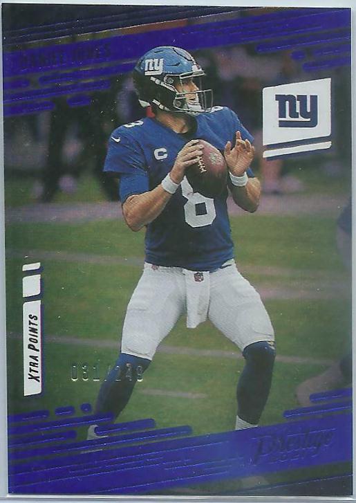 Daniel Jones [Xtra Points Blue] #61