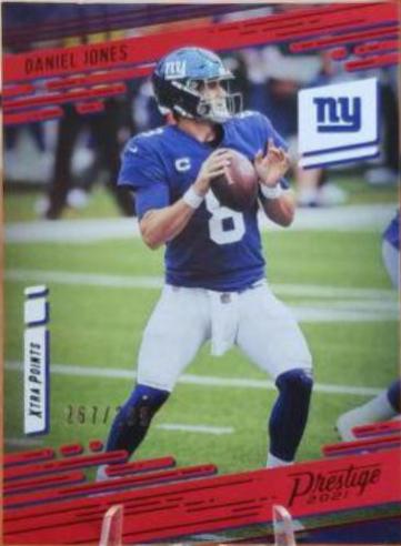 Daniel Jones [Xtra Points Red] #61