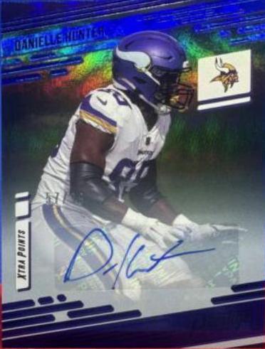 Danielle Hunter [Xtra Points Signature Premium Blue] #161