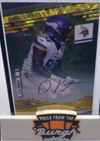 Danielle Hunter [Xtra Points Signature Premium Gold] #161