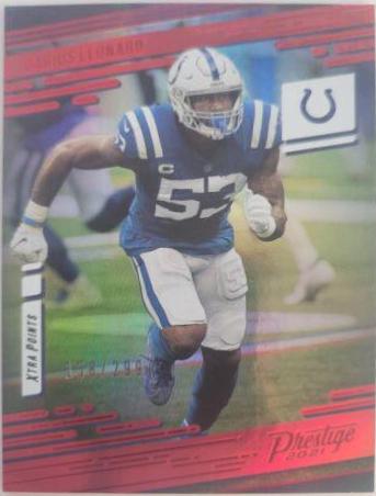 Darius Leonard [Xtra Points Premium Red] #87