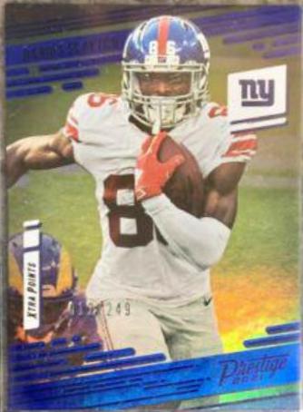 Darius Slayton [Xtra Points Premium Blue] #57