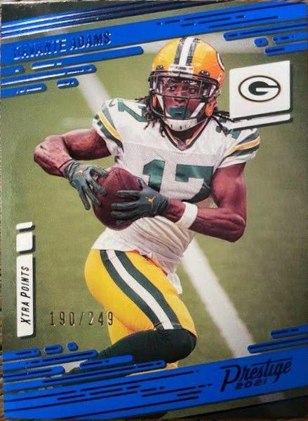 Davante Adams [Xtra Points Blue] #101