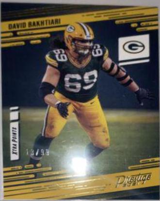 David Bakhtiari [Xtra Points Premium Gold] #102