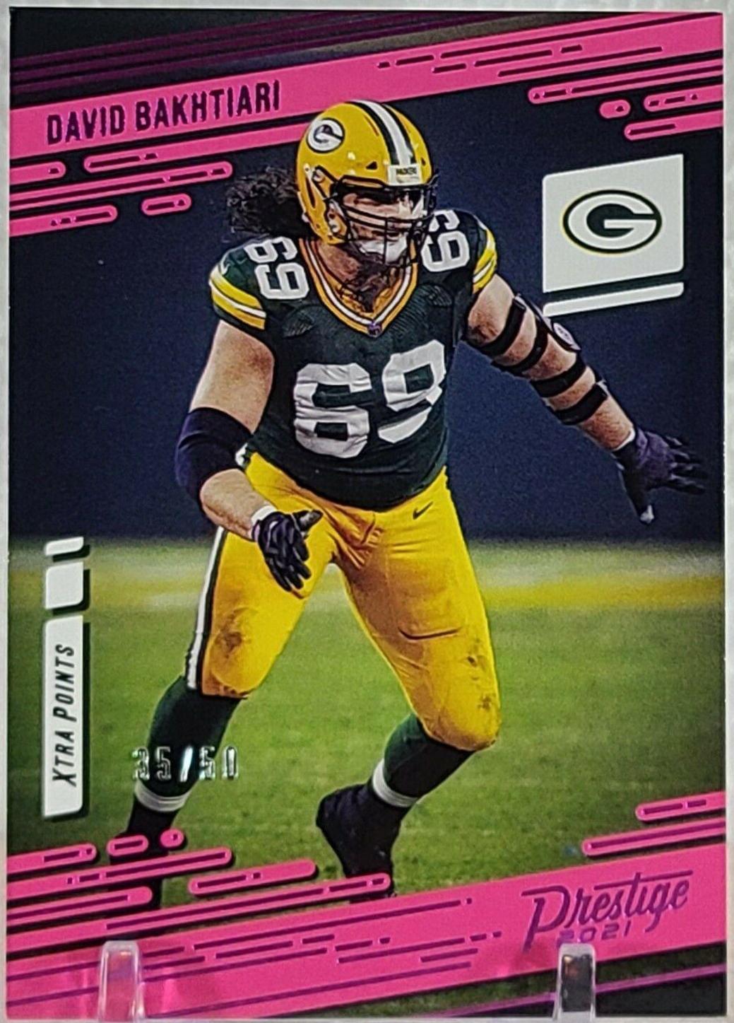 David Bakhtiari [Xtra Points Premium Pink] #102