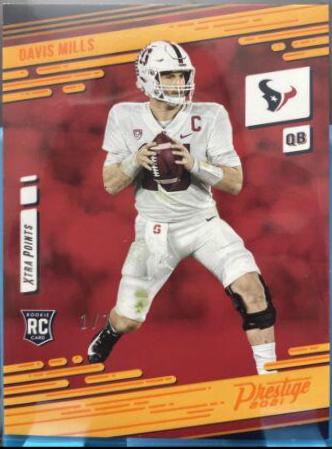 Davis Mills [Xtra Points Orange] #224