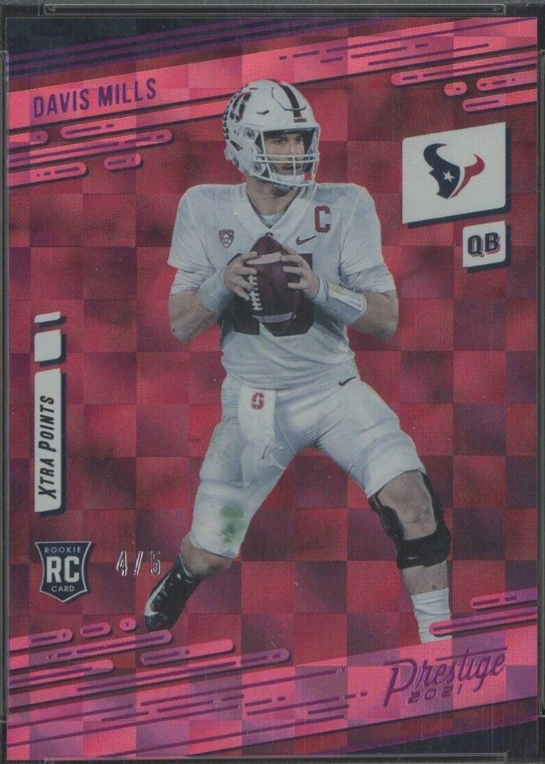 Davis Mills [Xtra Points Premium Pink] #224