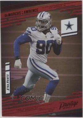 DeMarcus Lawrence [Xtra Points Premium Red] #12