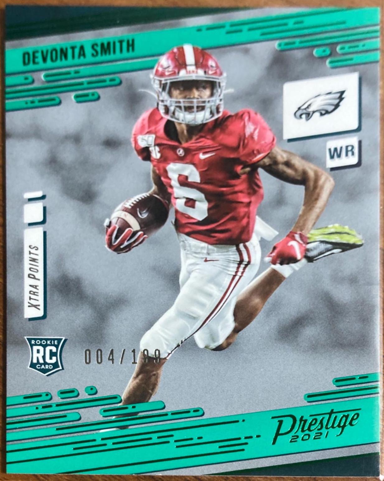 DeVonta Smith [Xtra Points Green] #211