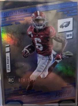 DeVonta Smith [Xtra Points Premium Blue] #211