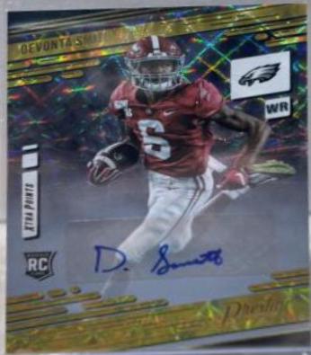 DeVonta Smith [Xtra Points Signature Premium Gold] #211
