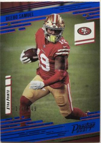 Deebo Samuel [Xtra Points Blue] #145