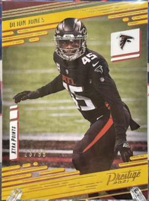 Deion Jones [Xtra Points Premium Gold] #36
