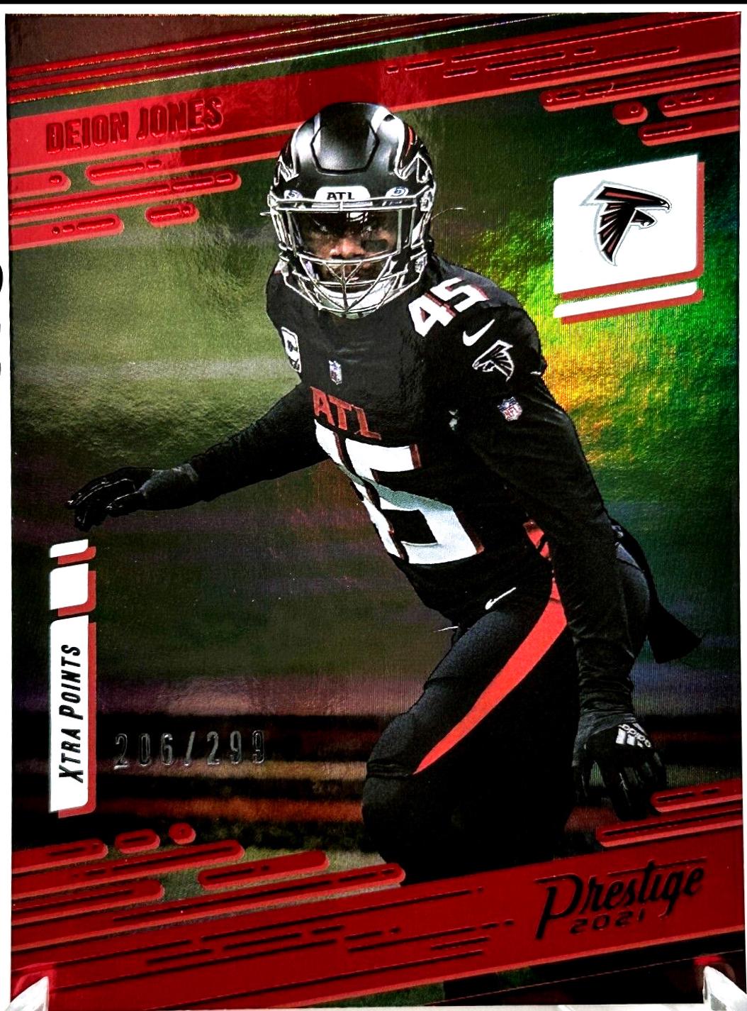 Deion Jones [Xtra Points Premium Red] #36