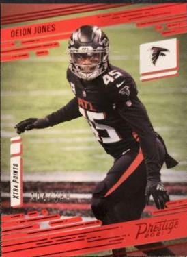 Deion Jones [Xtra Points Red] #36