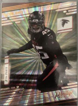 Deion Jones [Xtra Points Sunburst] #36