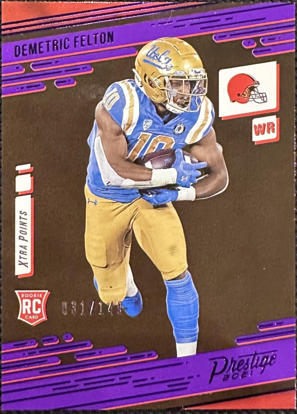 Demetric Felton [Xtra Points Premium Purple] #219