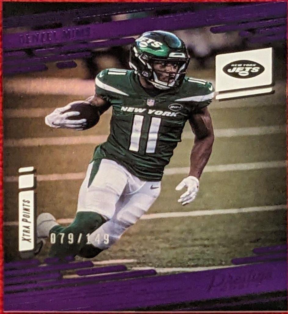 Denzel Mims [Xtra Points Premium Purple] #163